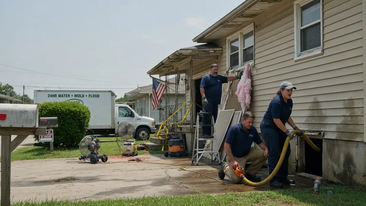 Water Damage Repair in Young America, IN near me